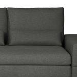 Sofa Gurat (3-Sitzer) Webstoff - Webstoff Sada: Anthrazit