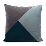 Housse de coussin Peppino Polyester - Bleu pétrole