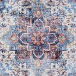 Tapis Tabriz Dewana Coton / Chenille de polyester - Bleu brillant - 120 x 170 cm