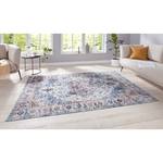 Teppich Tabriz Dewana Baumwolle / Polyester Chenille - Brilliant Blau - 160 x 230 cm