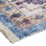 Teppich Tabriz Dewana Baumwolle / Polyester Chenille - Brilliant Blau - 160 x 230 cm