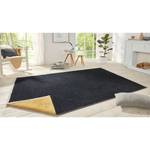 Teppich Duo Baumwolle / Polyester Chenille - Schwarz / Gold - 160 x 230 cm