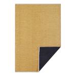 Teppich Duo Baumwolle / Polyester Chenille - Schwarz / Gold - 160 x 230 cm