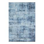 Tapis Tabriz Bela Coton / Chenille de polyester - Bleu jean - 160 x 230 cm