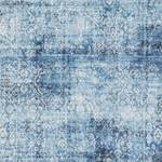 Tapis Tabriz Bela Coton / Chenille de polyester - Bleu jean - 160 x 230 cm