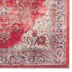 Tapis Tabriz Mahan Coton / Chenille de polyester - Rouge / Crème - 120 x 170 cm