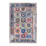 Tapis Kilim Masin Coton / Chenille de polyester - Multicolore - 200 x 290 cm