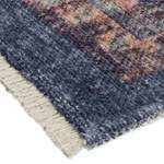 Teppich Hamadan Shavari Baumwolle / Polyester Chenille - Jeansblau - 200 x 290 cm