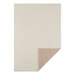 Vloerkleed Duo katoen/polyester-chenille - Crèmekleurig/beige - 80 x 150 cm