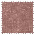 Gestoffeerde hocker City chenille - Chenille Jiao: Oud pink