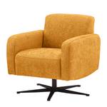 Fauteuil City chenille - Chenille Jiao: Mosterdgeel