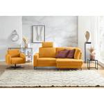 Fauteuil City Chenille - Tissu Chenille Jiao: Jaune moutarde