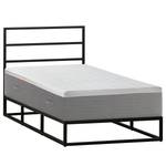 Metallbett Smood 90 x 200cm - Mit Kopfteil