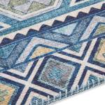 Tapis Anatolian Tissu - Bleu foncé - 80 x 150 cm