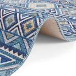Vloerkleed Anatolian geweven stof - Donkerblauw - 80 x 150 cm