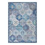 Teppich Kashmir Ghom Webstoff - Blau - 200 x 290 cm