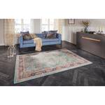 Tapis Keshan Maschad Tissu - Turquoise - 80 x 150 cm