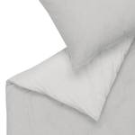 Parure de lit Magnus Coton - Gris clair - 135 x 200 cm + oreiller 80 x 80 cm