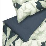 Parure le lit Camille II Coton - Bleu - 135 x 200 cm + oreiller 80 x 80 cm
