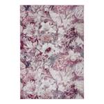 Laagpolig vloerkleed Flower Symphony polypropeen - Crèmekleurig/Oud pink - 160 x 230 cm