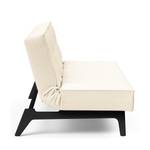 Schlafsofa Splitback Eik Webstoff - Webstoff Bouclè: Off White - Schwarz