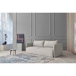 Canapé convertible Salla Tissu - Tissu Micro Check: Grey