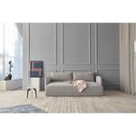 Schlafsofa Salla Webstoff - Webstoff Micro Check: Grey