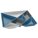 Bols apéritif Tangram Ready Bleu - Matière plastique - 30 x 3.2 x 30 cm