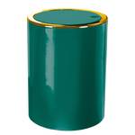 Cosmetica-afvalbak Golden Clap kunststof - Inhoud: 5 liter - Smaragdgroen