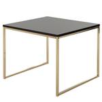 Couchtisch Lormont I Schwarz / Gold