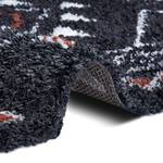 Hoogpolig vloerkleed Hurley polypropeen - Zwart - 200 x 290 cm
