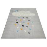 Tapis enfant Lovely Rainfall Polypropylène - Gris