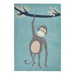 Kinderteppich Monkey Miles Polypropylen - Hellblau