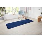 Tapis de couloir Nasty Polypropylène - Bleu foncé - 80 x 300 cm