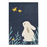 Tapis enfant Bunny Lottie Polypropylène - Bleu foncé