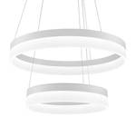 Lustre LED Ring Plexiglas / Acier - 2 ampoules