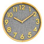 Horloge murale WT 7235 Bois / Plastique / Toile de jean