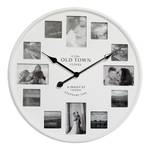 Horloge murale Villetelle Matière plastique - Blanc