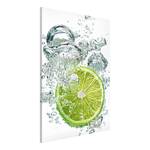 Magneetbord Lime Bubbles staal/speciale vinylfolie - groen - 40 x 60 cm
