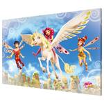 Magneetbord Mia and Me - Boven de Wolken staal/speciale vinylfolie - meerdere kleuren - 90 x 60 cm