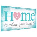 is Magnettafel Home is Heart where your