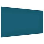 Magneetbord Colour staal/speciale vinylfolie - Petrolblauw - 78 x 37 cm