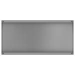 Magneetbord Colour staal/speciale vinylfolie - Grijs - 78 x 37 cm
