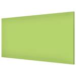 Tableau magnétique Colour Acier / Film vinyle - Vert clair - 78 x 37 cm