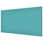 Magneetbord Colour staal/speciale vinylfolie - Turquoise - 78 x 37 cm