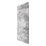 Tableau magnétique Béton shabby Acier / Film vinyle - Gris - 37 x 78 cm