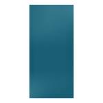 Tableau magnétique Colour Acier / Film vinyle - Bleu pétrole - 37 x 78 cm