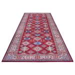 Loper Bedri Kazak polyester - rood/meerdere kleuren