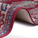 Tapis Bedri Kazak Polyester - Rouge / Multicolore - 120 x 160 cm