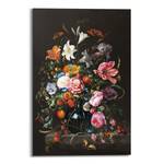 Wandbild Vase Blumen mit